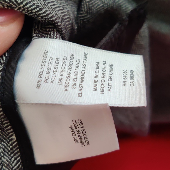 Anne Klein herringbone trousers - Picture 4 of 4